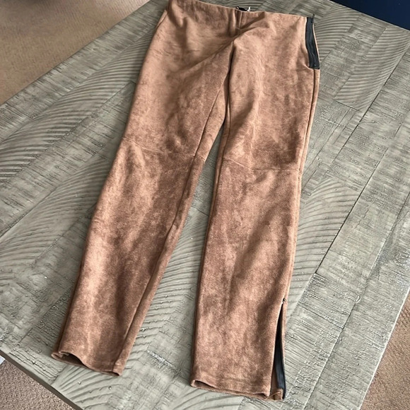 Twist & Tango Linda Trousers Brown Suede - Size 38 / Small - Picture 8 of 12
